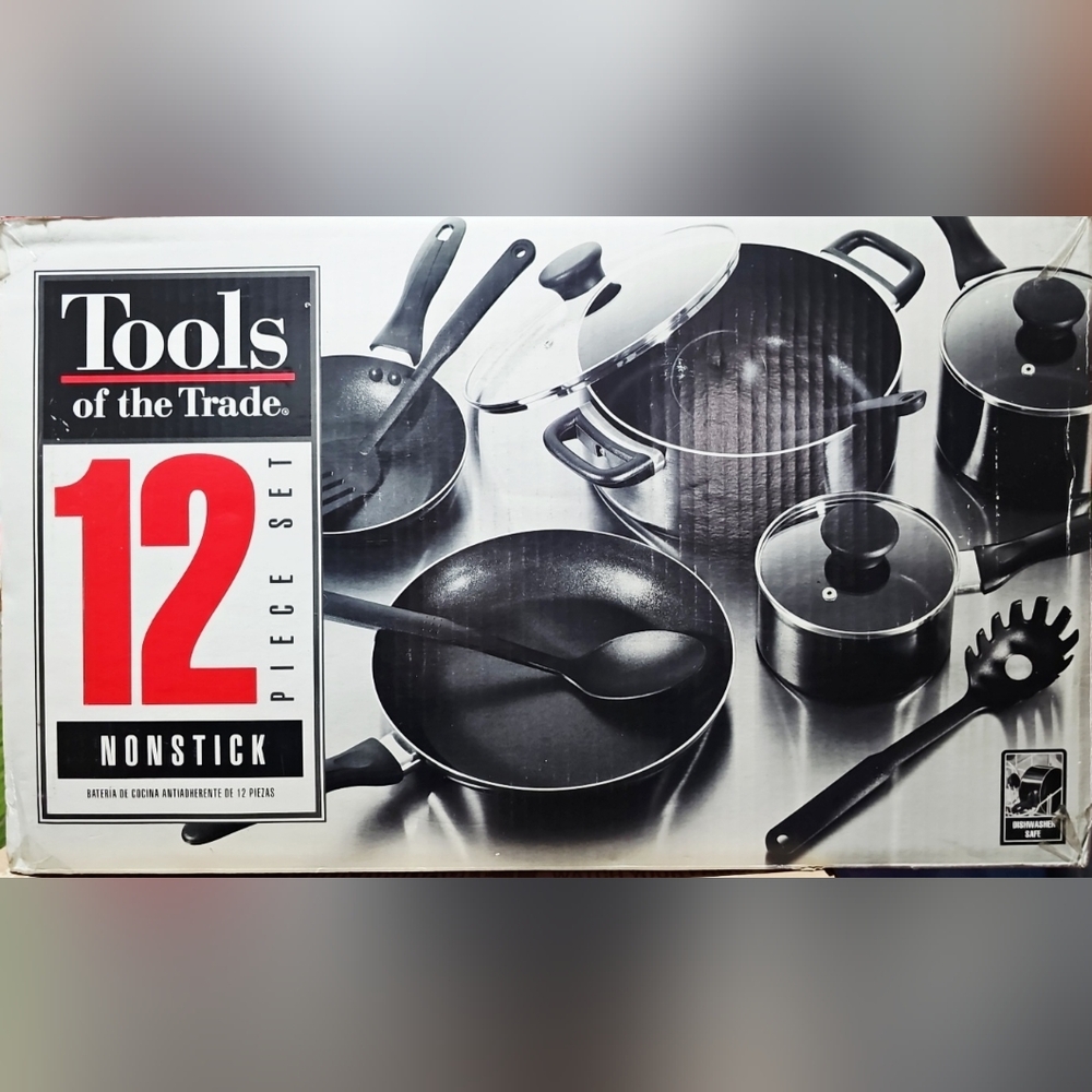 Tools of the Trade 12-pc Set Non Stick Pans